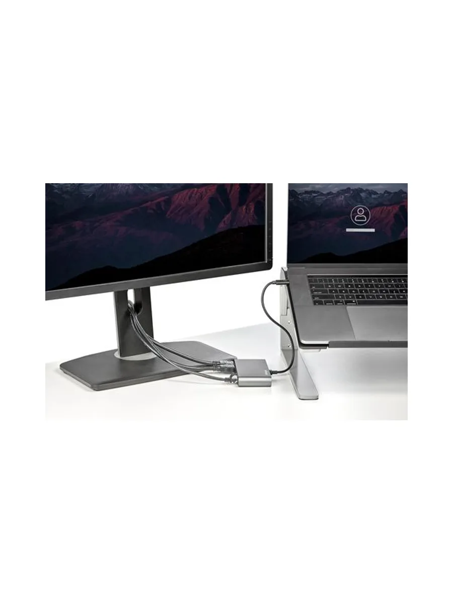 Thunderbolt 3 mini dock x2 HDMI monitors 5