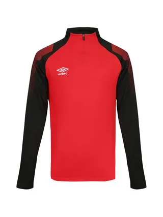 Sweat Rouge/Noire Homme Umbro Chal 1