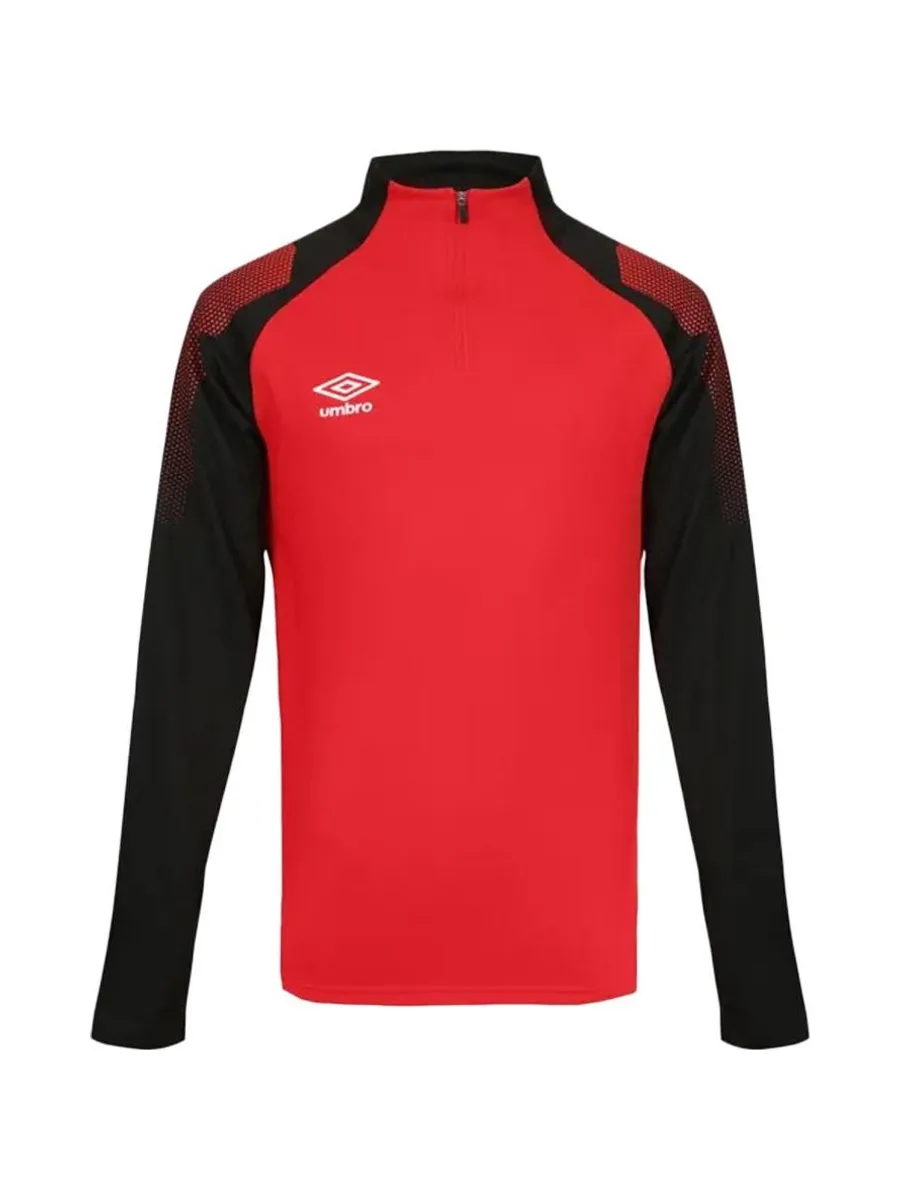 Sweat Rouge/Noire Homme Umbro Chal 2