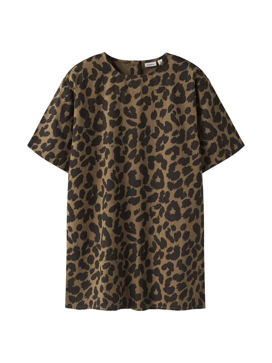 Robe Marron/Noir Fille Name it Nkfbelate 3
