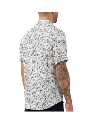 Chemise Imprimé Blanche Homme Sun Valley SUVI 2