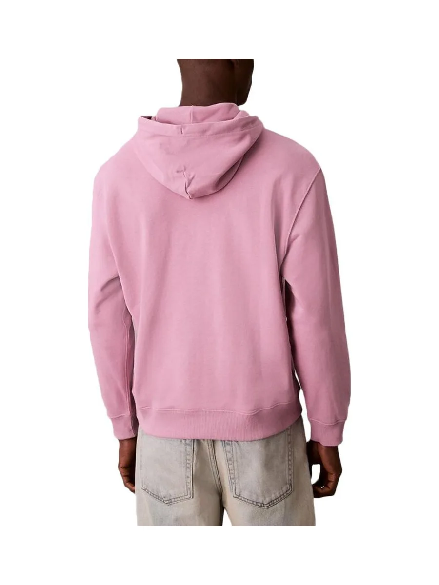 Sweat à Capuche Rose Homme Calvin Klein Jeans 350 Terry Monog 3