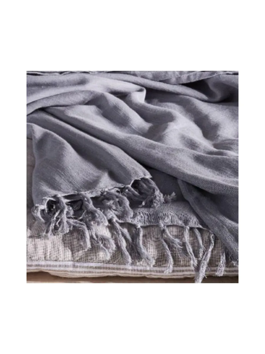 Plaid Gris Today Plaid été150x200 3