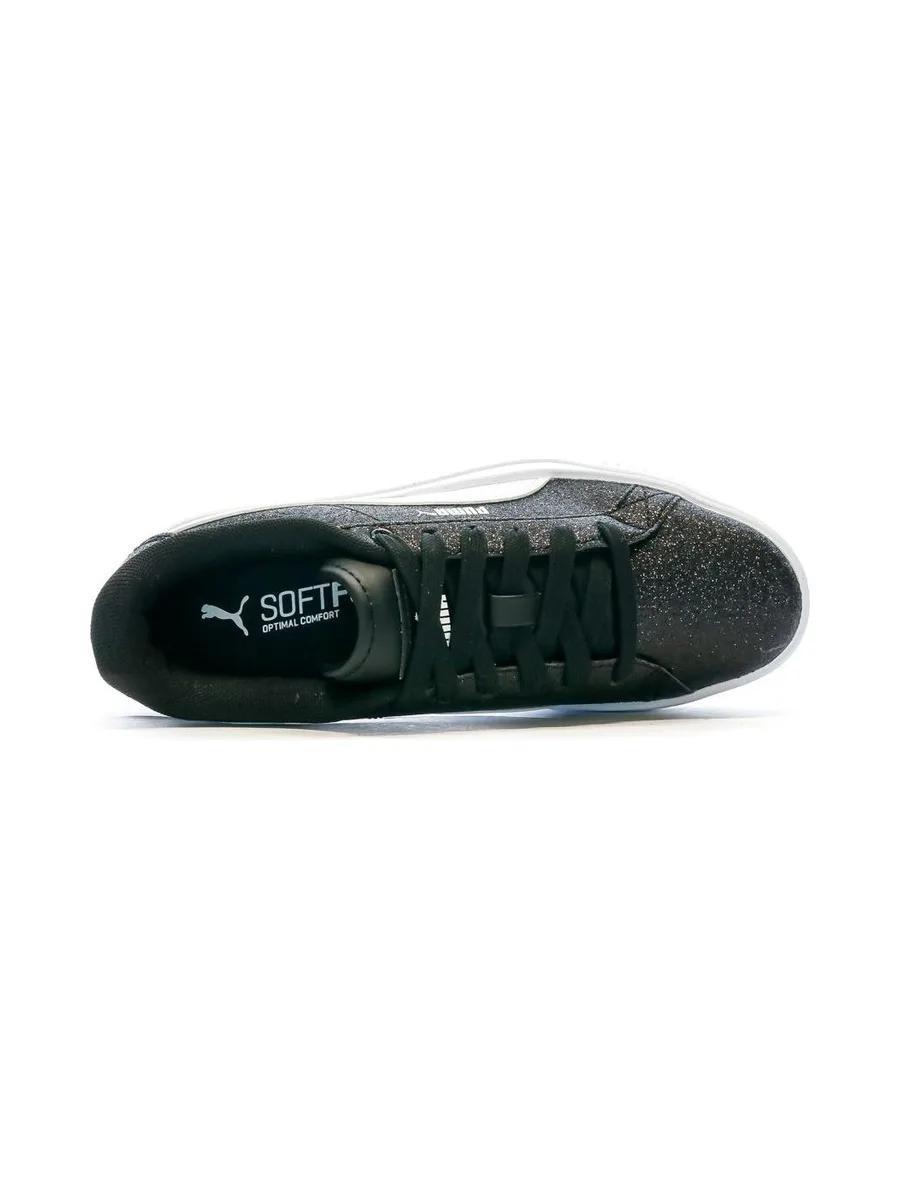 Baskets Noir/Paillettes Femme Puma Karmen Glitz 5