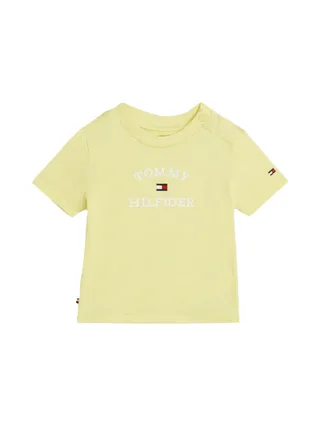 T-shirt Jaune Garçon Bébé Tommy Hilfiger KN0KN01805 1