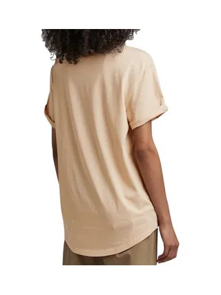 T-shirt Beige/Rose Femme G-Star Raw D16902 2