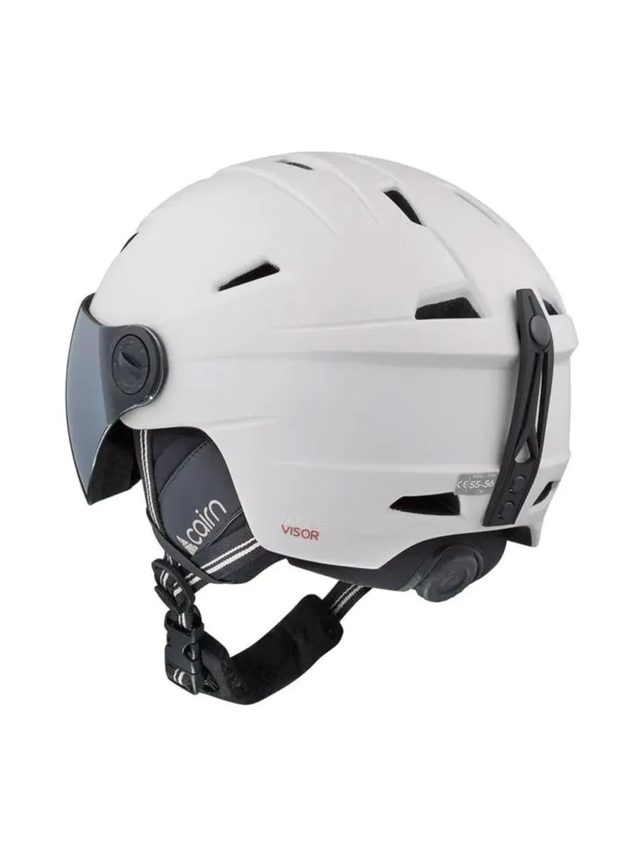 Casque de Ski Blanc Mixte Cairn Visor 3