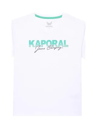 T-shirt Blanc Garçon Kaporal ORICOE 1