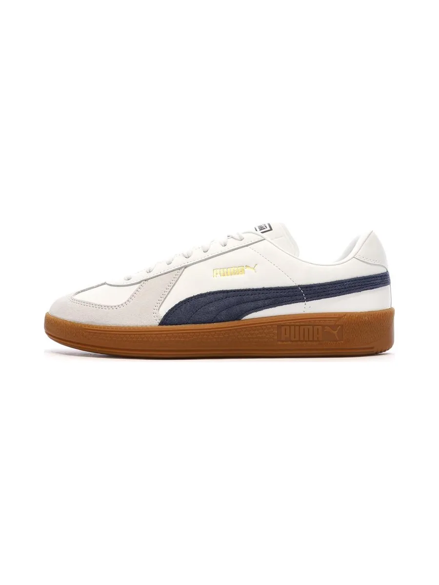 Baskets Blanc/Marine Mixte Puma Army Trainer 2