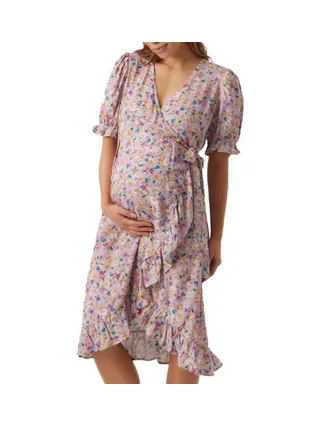 Robe Rose Femme Mamalicious Tinka 1