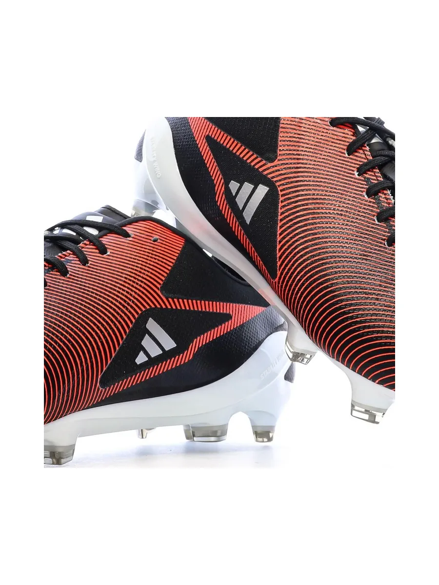 Chaussures de Rugby Rouges Homme Adidas Adizero RS15 Pro 8