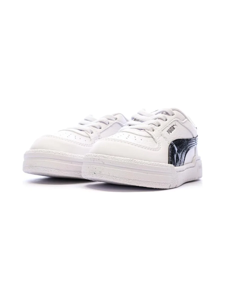 Baskets Blanche/Noir Fille Puma Ca Pro Jewel 7