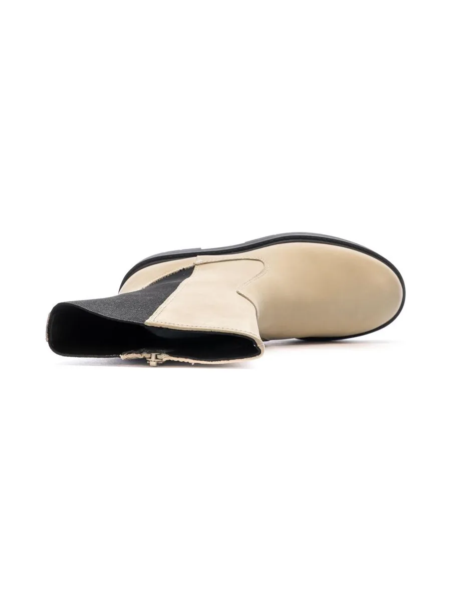 Bottines Beige/Noir Femme Geox Spherica 5