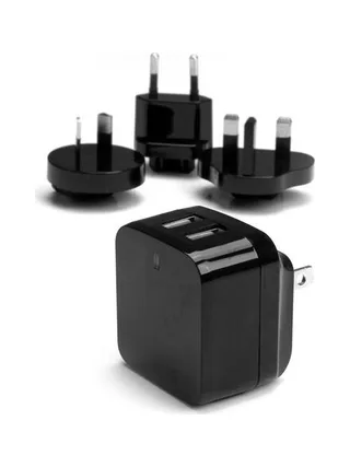 Dual Port USB Wall Charger 17W/3.4A 1
