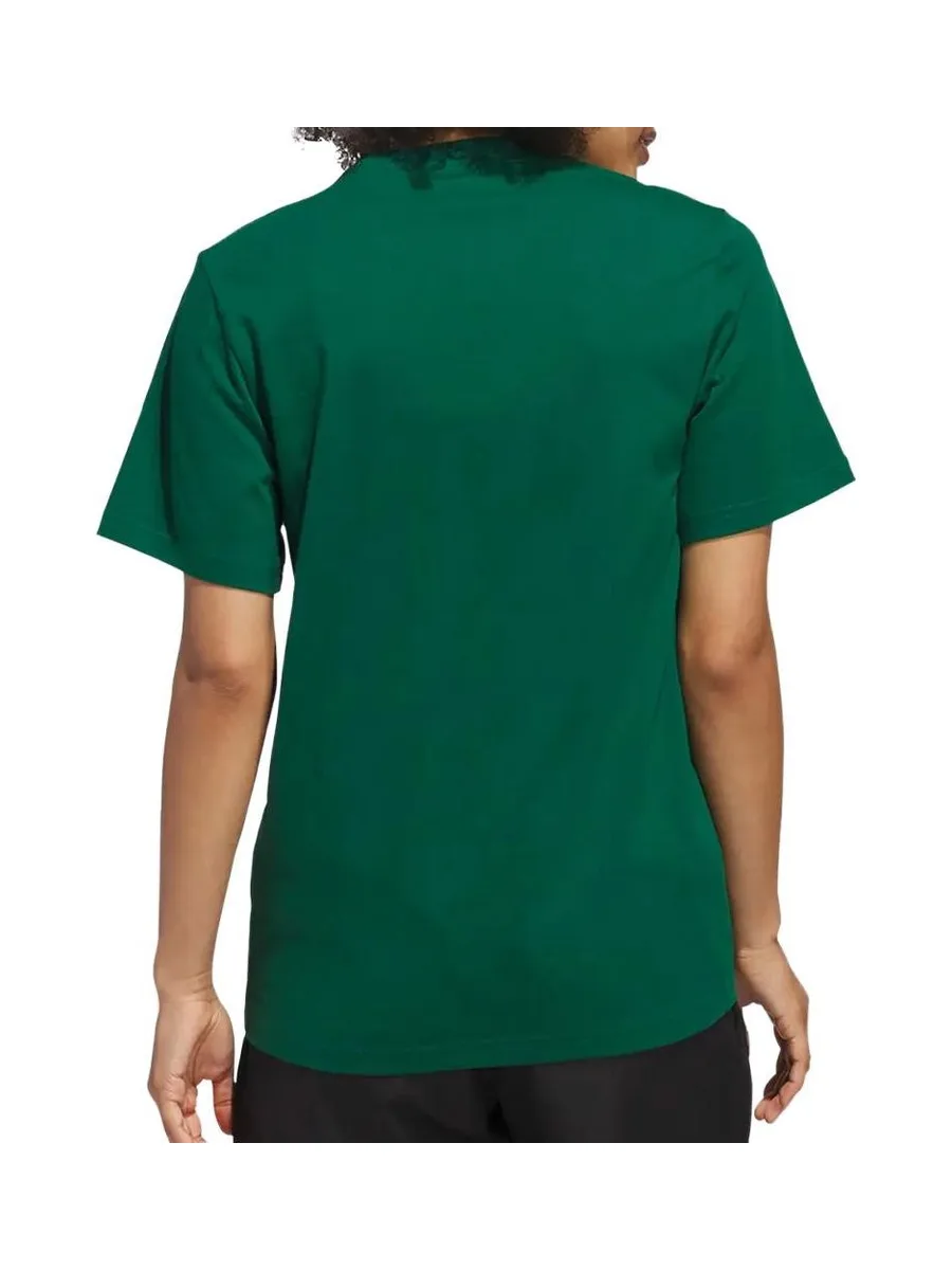 T-Shirt Vert Femme Adidas Tref Torch 3