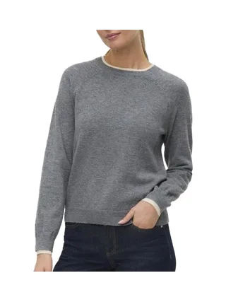 Pull Gris Femme Vero Moda Wonderful 1