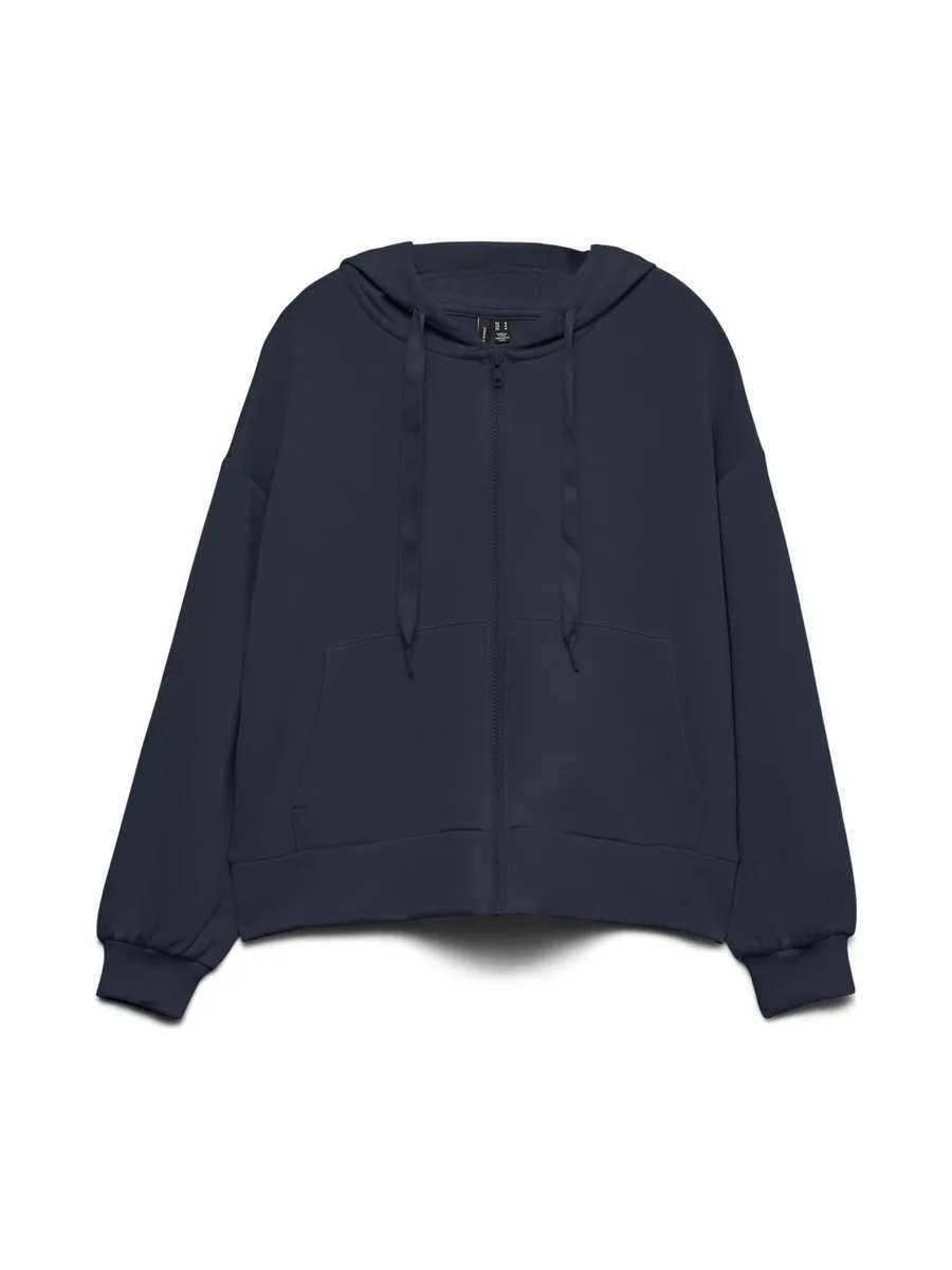 Sweat Zippé Marine Femme Vero Moda Hali 1