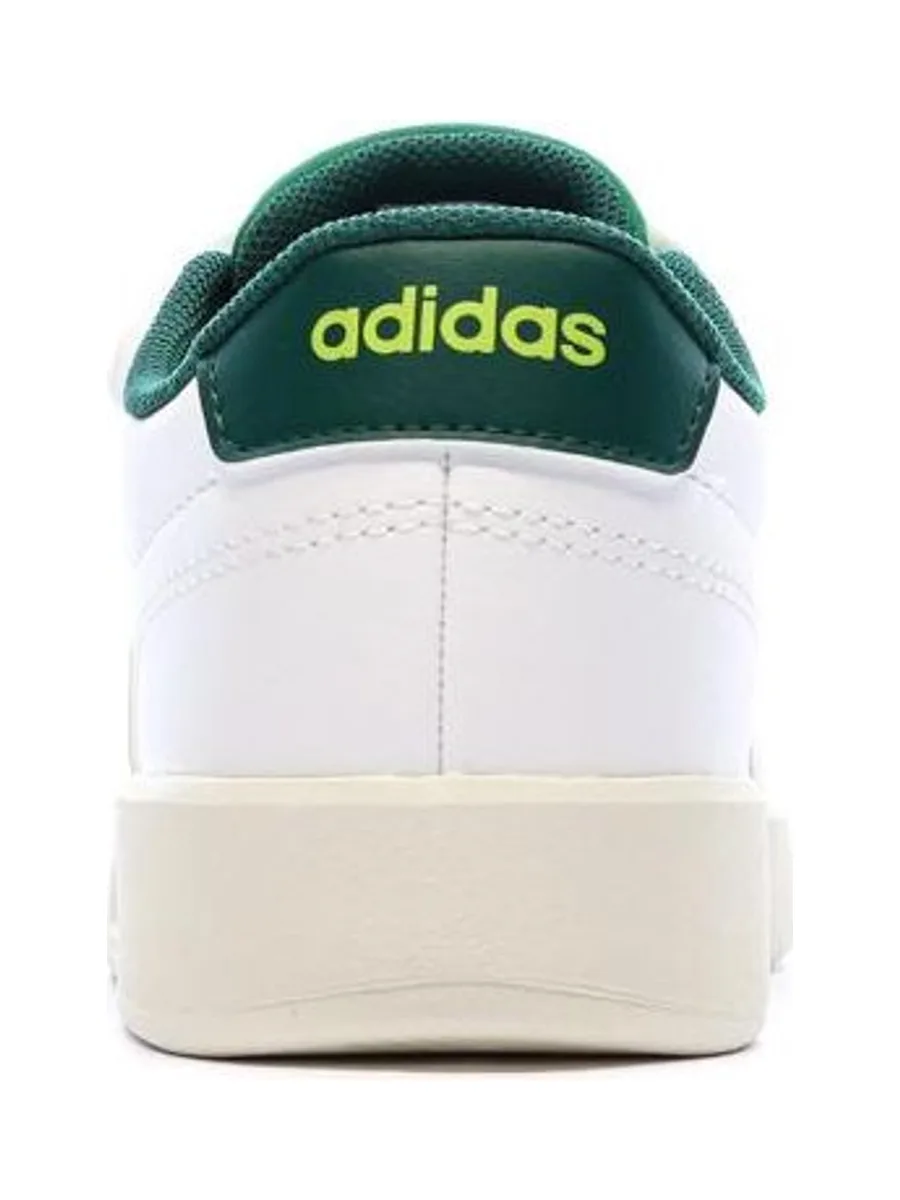 Baskets Blanches/Vert Garçon Adidas Breaknet 3.0 4