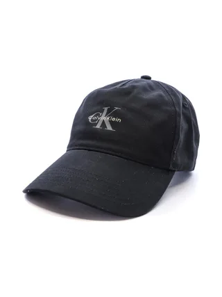Casquette Noire Homme Calvin Klein Jeans Monologo Printed 1