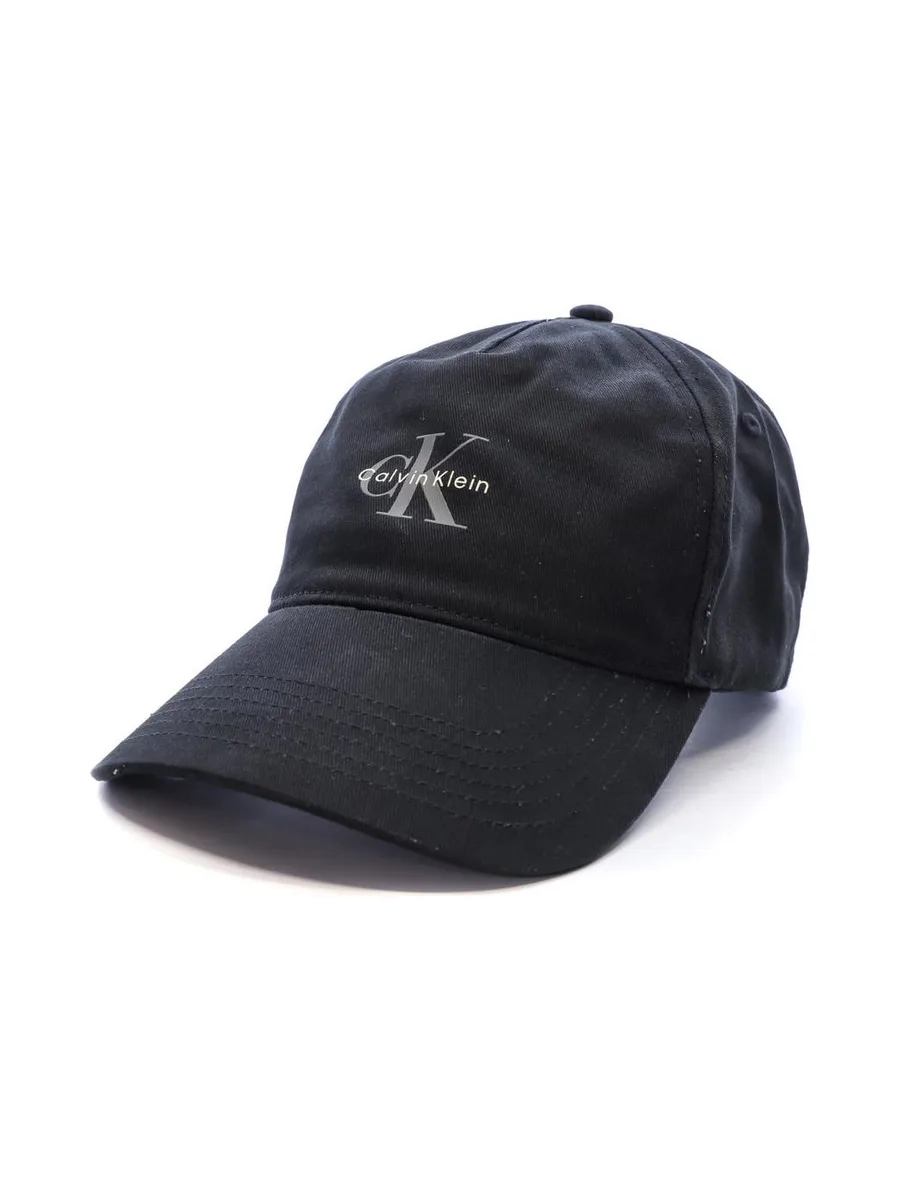 Casquette Noire Homme Calvin Klein Jeans Monologo Printed 2