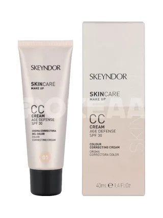 Skeyndor CC Cream Age Defence SPF30 40ml - #01 Light Skin 1