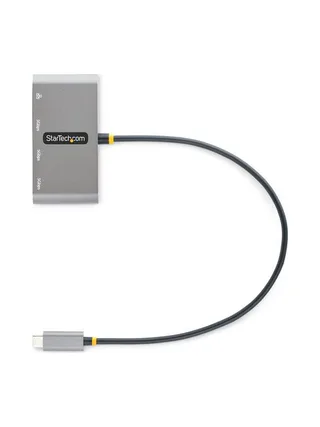 3-Port USB-C Hub with Ethernet Portable 5