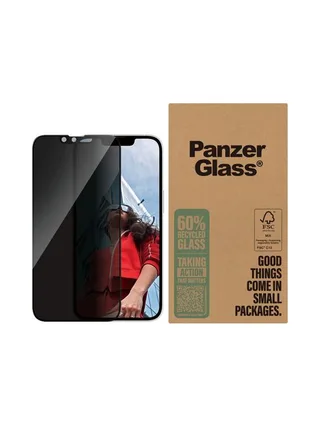 PanzerGlass ® 2-Way Privacy Screen Protector iPhone 17e | 16e | 14 | 13 | 13 Pro | Ultra-Wide Fit 2