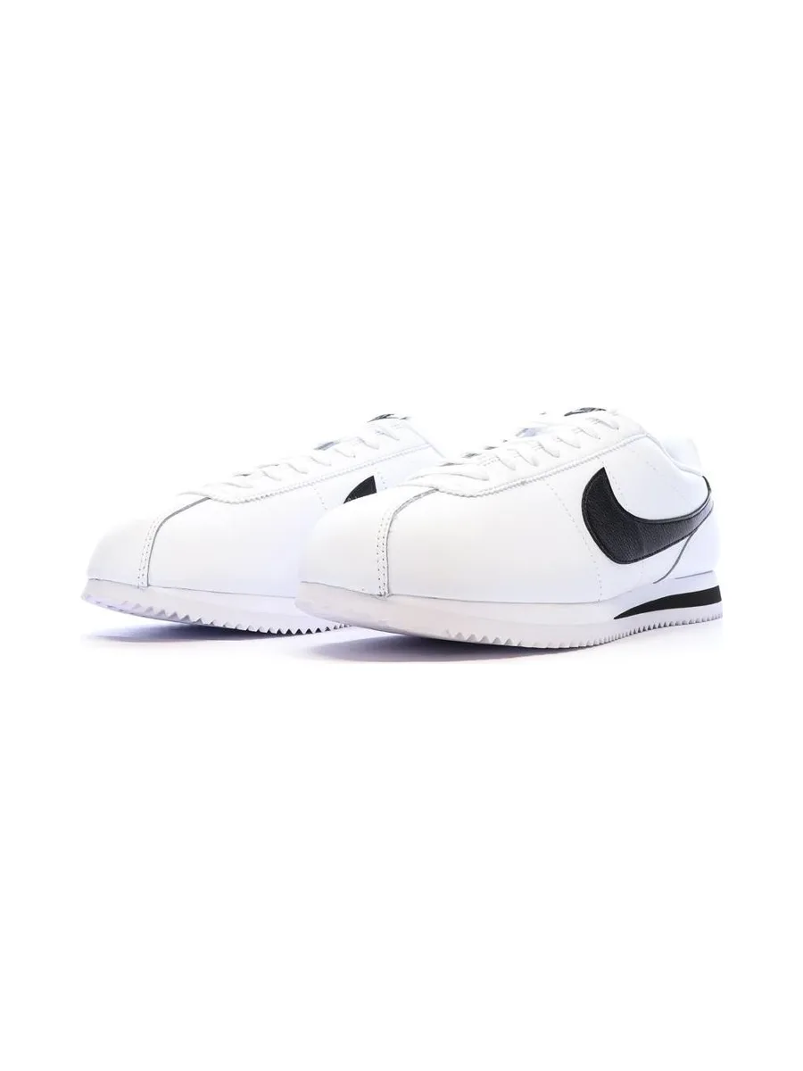 Baskets Blanc/Noir Homme Nike Cortez 7