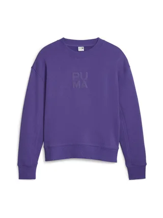 Sweat Violet Femme Puma Infuse Crew 1