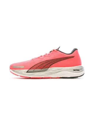 Chaussures de Running Rose Fluo Femme Puma Velocity Nitro 2 1