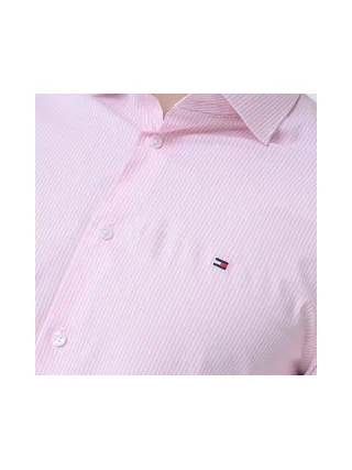 Chemise Rose Homme Tommy Hilfiger Strch Poplin 3