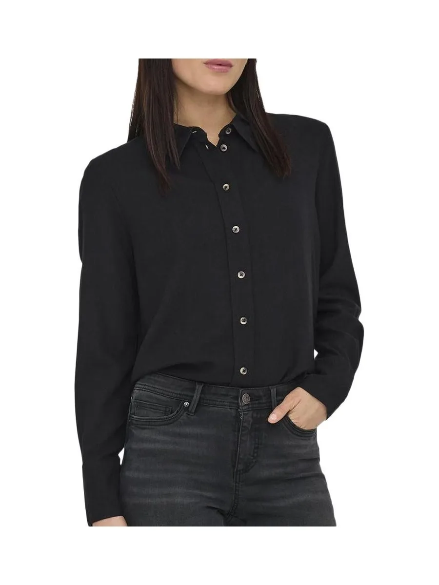 Chemise Noir Femme JDY Linen 2