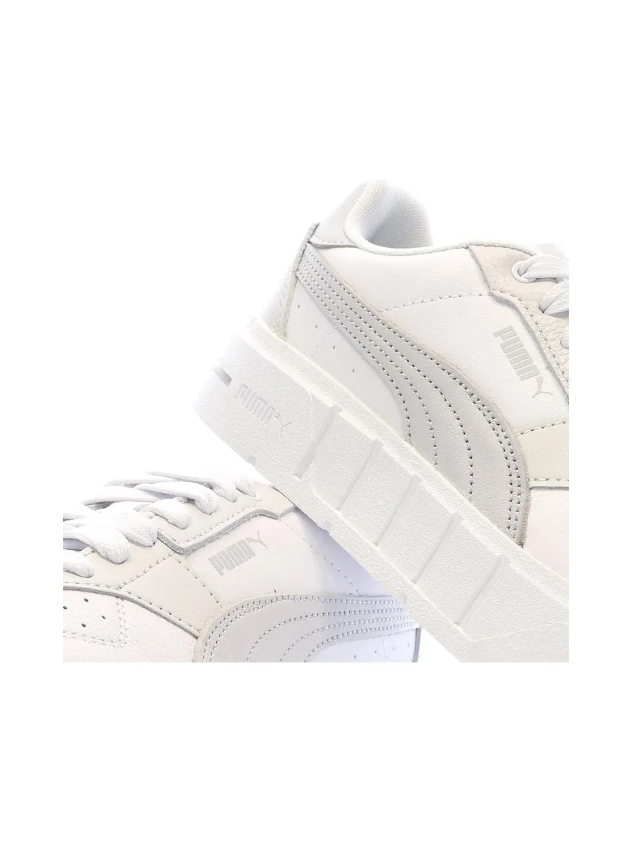 Baskets Blanches/Grises Femme Puma Cali 8