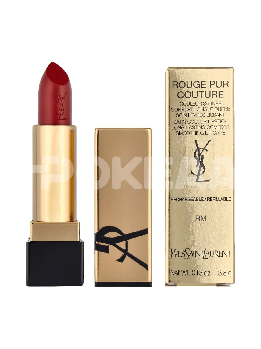 YSL Rouge Pur Couture Satiny Radiance Lipstick 3.8ml - Rouge Muse 1