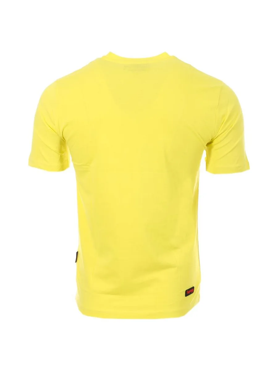 T-shirt Jaune/Bleu Homme Supreme Italfigo 3