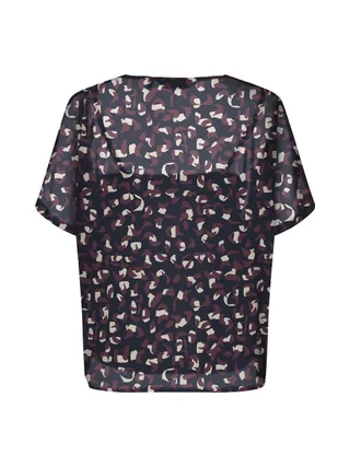 Blouse Marine/Bordeaux Femme Only Tasha 2