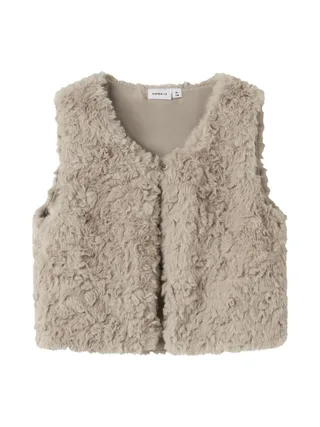 Gilet Beige Fille Name it Fnano 1
