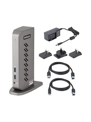 StarTech.com DK30A2DHUUE laptop dock/port replicator 9