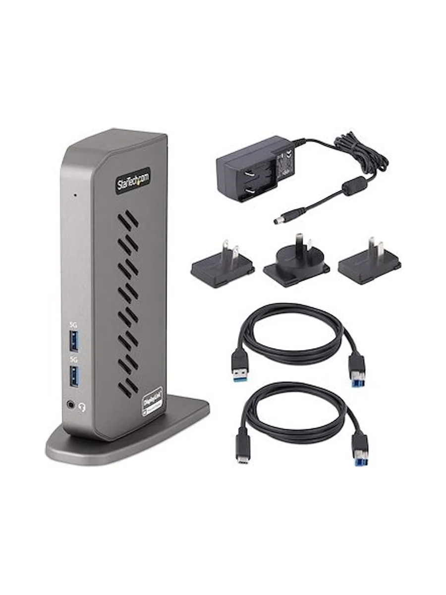 StarTech.com DK30A2DHUUE laptop dock/port replicator 9