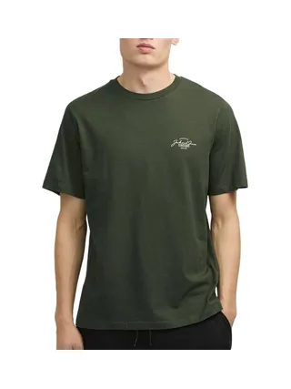 T-shirt Kaki Homme Jack & Jones Ferris 12287695 1