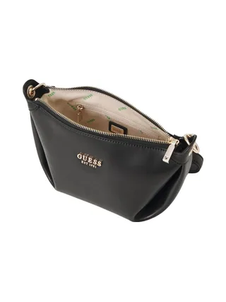 Sac à bandoulière Noir Femme Guess Eco Evaine Top Zip S 3