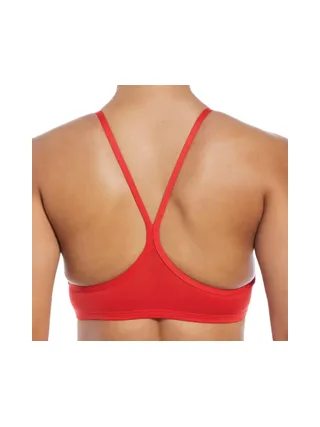 Haut de maillot de bain Orange Femme Nike Racerback312 2