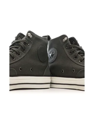 Baskets Noires Homme Converse Chuck 70 Jungle Cloth 7