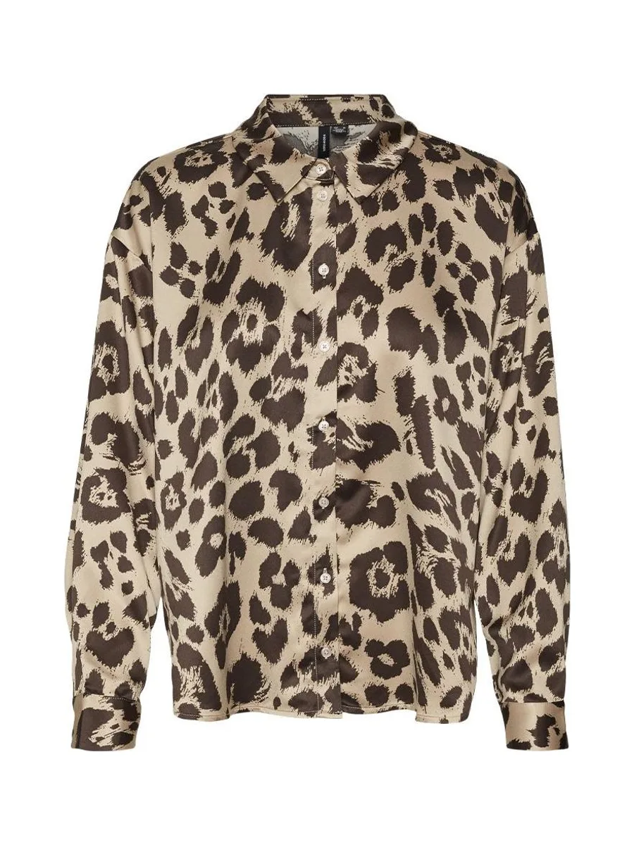 Chemise Marron Femme Vero Moda Merle 4