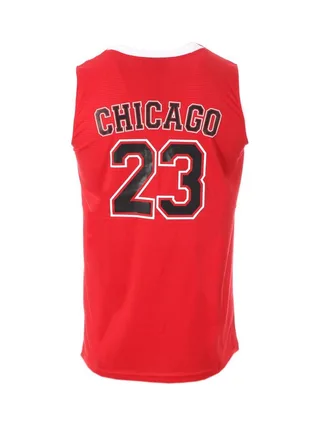 Chicago 23 Maillot de basketball Rouge Homme Sport Zone 2