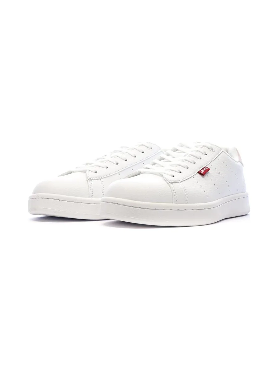 Baskets Blanches/Rose Femme Levi's Avenue 7
