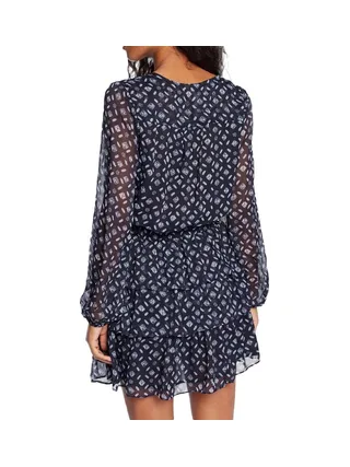 Robe Bleu à Motifs Femme Pepe jeans Eyra 2