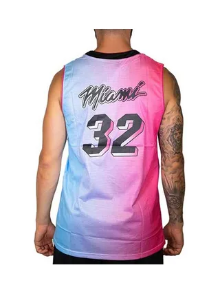 Miami Maillot de basketball Rose/Mauve Homme Sport Zone 2
