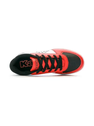 Baskets Blanc/Rouge Garçon KAPPA Malone Lace 4