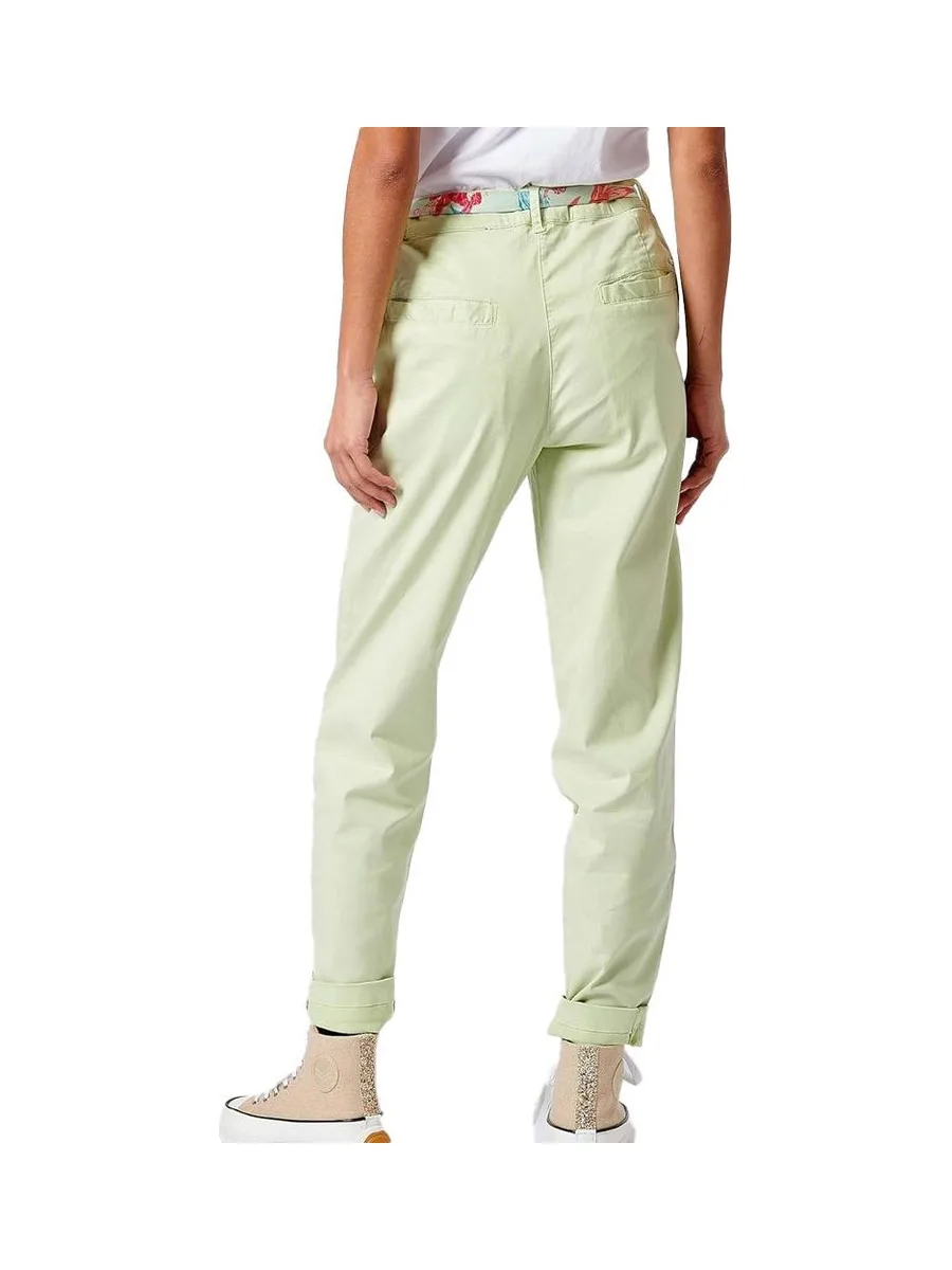 Pantalon fluide Vert Femme Kaporal CECIL 2